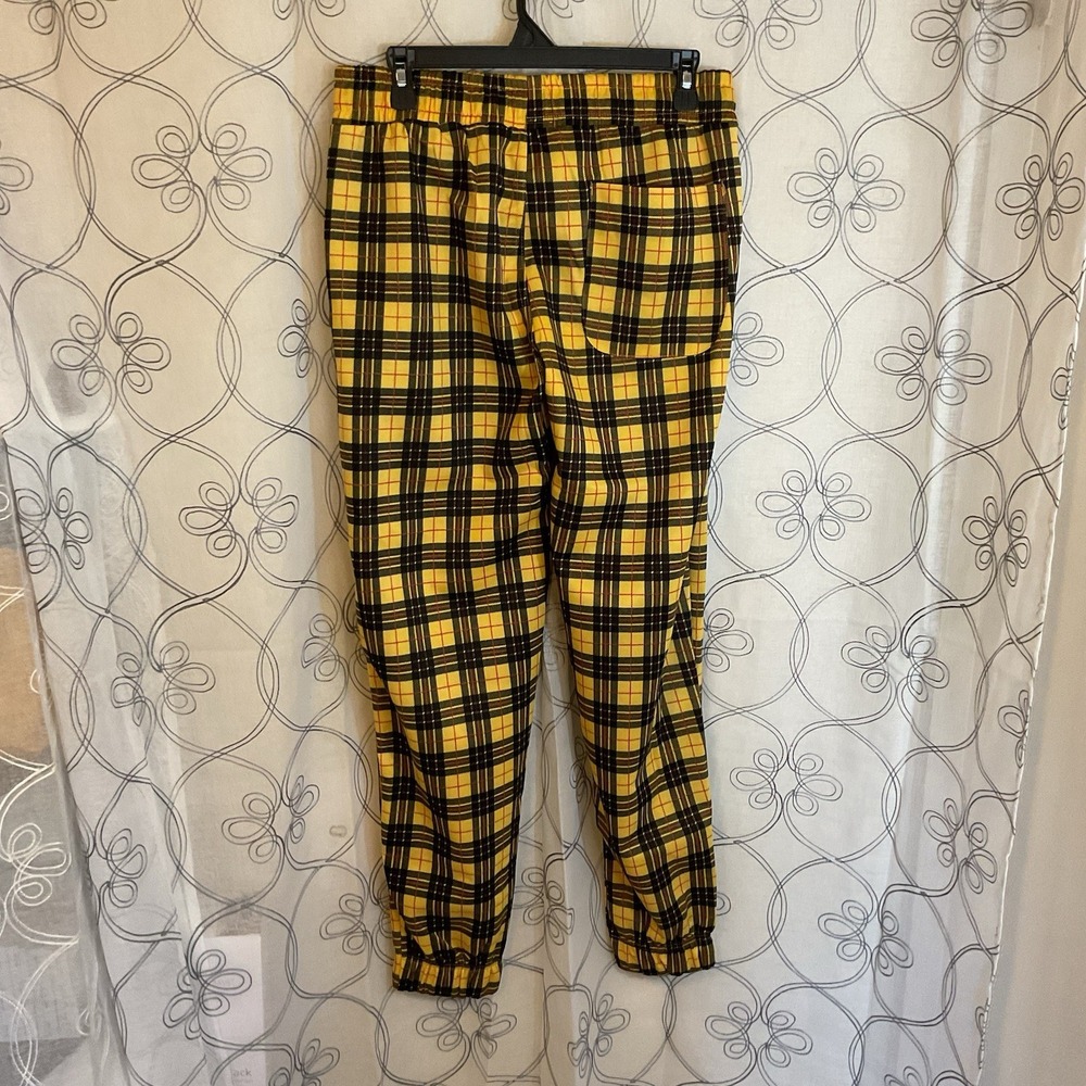 NWT Men's Drill Clothing Co. Fresh Prints of BelAir Joggers Size Medium Yellow - Picture 6 of 8